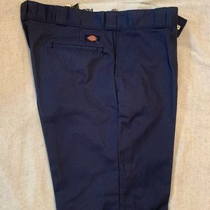 NWT Navy blue Dickies original world pants.